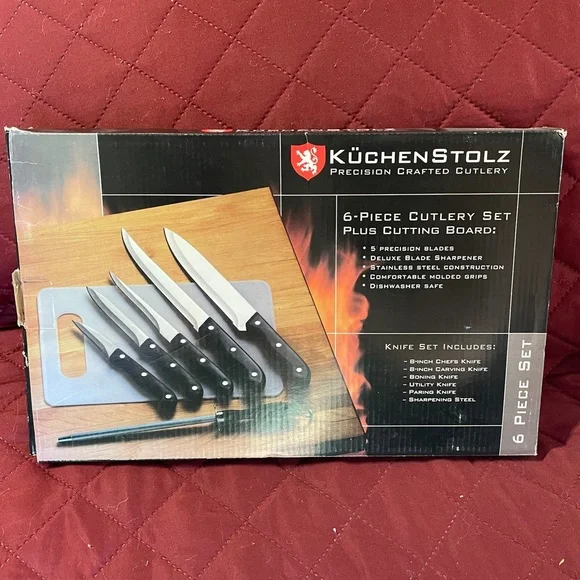 Kuchen Stolz 6 piece Knife Set Brand NEW - Picture 3 of 6
